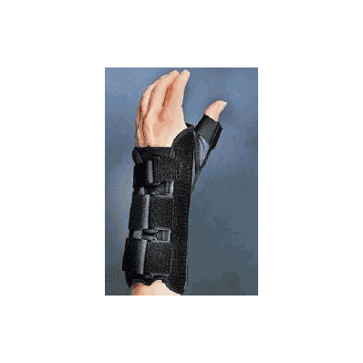 Wrist Splint Rolyan With Thumb Spica Aluminu