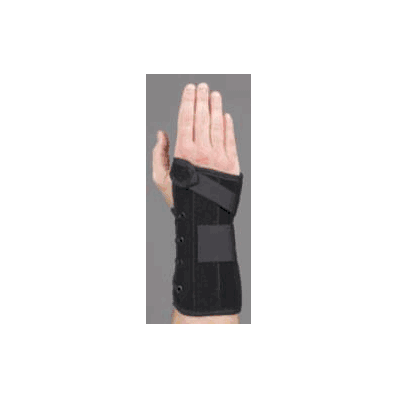 Wrist Splint Wrist Lacer Palmar Stay Suede Le