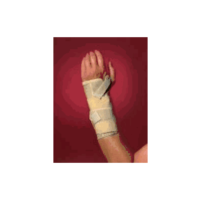 Wrist Support Elastic Right Hand Black Medium