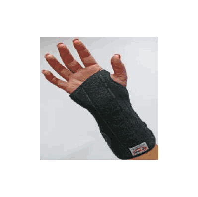 Wrist Support Talon V Vinyl Left Hand Black
