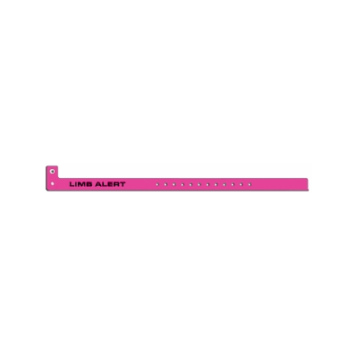 Wristband, Alert, Narr, Green, Latex Allergy