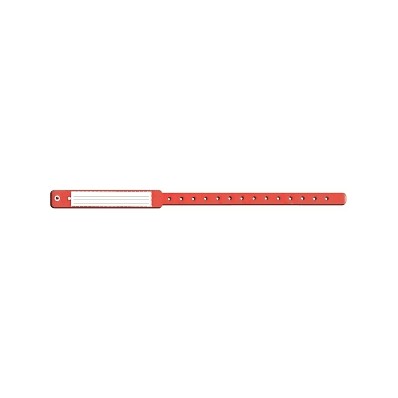 Wristband, Secur, 3/4", Insert, Red - Medline