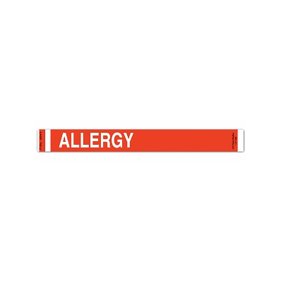 Wristband, Shortstay, Green, Latex Allergy -