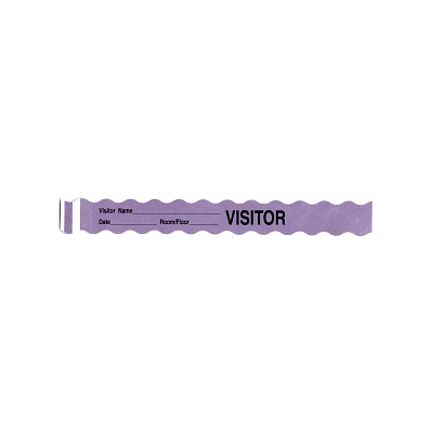 Wristband, Shortstay, Visitor, Lime - Medline