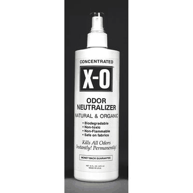 X-O Plus Odor Neutralizer + Cleaner, 8 oz Spray Bottle Concentrated, Non-Toxic