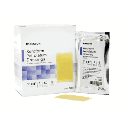 Xeroform Petrolatum Dressing, Size 1 x 18" Rectangle
