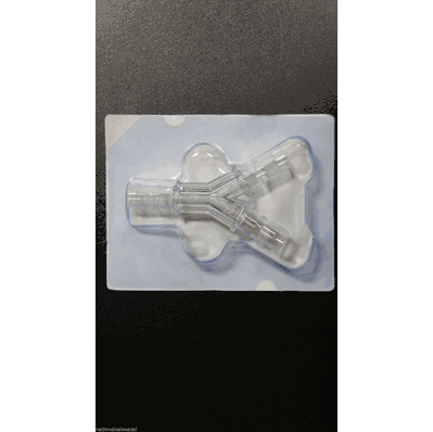 Y-Connector, 3/8 X 3/8 X 3/8 Intersept
