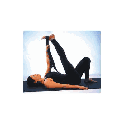 Yoga Strap Aeromat 8 Foot L X 1.5 Inch W, Bl