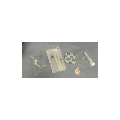 Zip Closure Bag With Write-on Block Medi-pak