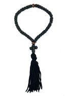 50 Knot Flush Black Prayer Rope from  Lebanon