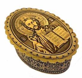 Christ The Teacher, Wooden Birch Box