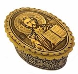 Christ The Teacher, Wooden Birch Box