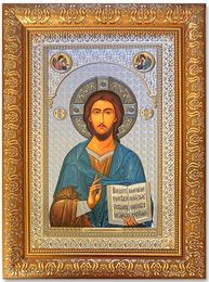 Christ The Teacher, Framed Icon with Glass 