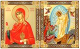 The Resurrection and Saint Mary Magdalene, Diptych 