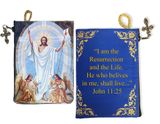 Resurrection of Christ, Rosary Pouch Case  with Bible Verse