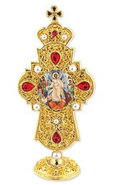 Resurrection of Christ, Orthodox Icon in Standing Cross