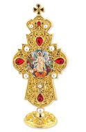 Resurrection of Christ, Orthodox Icon in Standing Cross