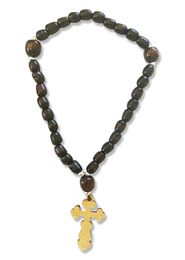 Wooden Prayer Beads Rope, 30 (33) Knots