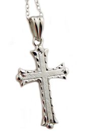 Sterling Silver Orthodox Cross, 1"