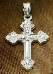 Sterling Silver Cross with High Polish Finish