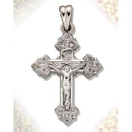 Sterling Silver Cross, Bright Finish