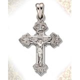Sterling Silver Cross, Bright Finish