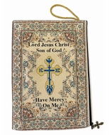 Tapestry Bible Pouch Case Holder with Prayer