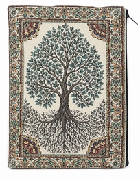 Tapestry Bible Pouch Case Holder with Tree of Life