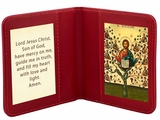 Travel Prayer Book with Christ The Vine Tree Icon and Prayer