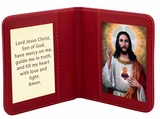 Travel Prayer Book with Sacred Heart of Jesus Icon and Prayer