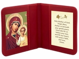Travel Prayer Book with Virgin of Kazan Icon and Prayer