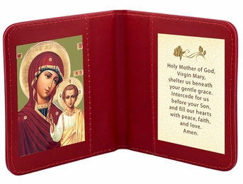 Travel Prayer Book with Virgin of Kazan Icon and Prayer