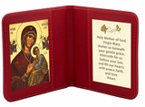 Travel Prayer Book with Virgin Mary Perpetual Help Icon and Prayer