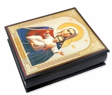 Virgin Mary "I Am With You" ("Seeker of Perish"),  Decoupage Icon Box