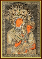 Virgin Mary of Tikhvin (Tikhvinskaya), Orthodox Christian Icon
