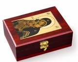 Virgin Mary of Don, Wall Hanging Framed Greek Icon Box