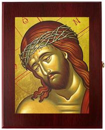 Christ the Bridegroom, Wall Hanging Sacred Framed Icon Box