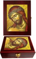Christ the Bridegroom, Wall Hanging Sacred Framed Icon Box