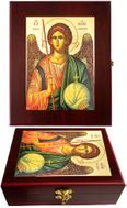 Archangel Michael, Wall Hanging Sacred Framed Icon Box