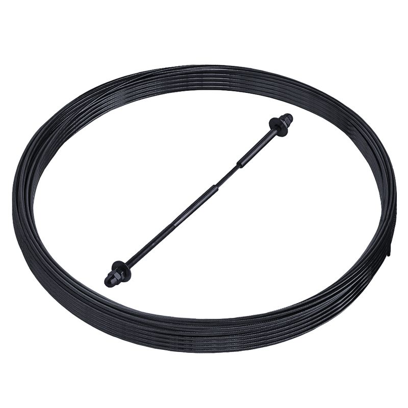 Black Cable Railing Kit 40ft Cable & Fittings