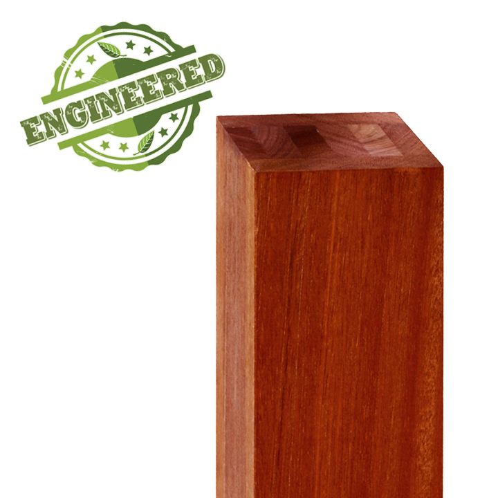 Balau Mahogany Posts Undrilled