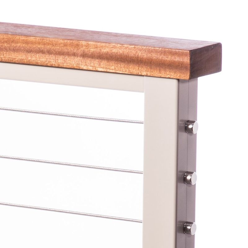 Balau Mahogany Top Rail 2in x 4in