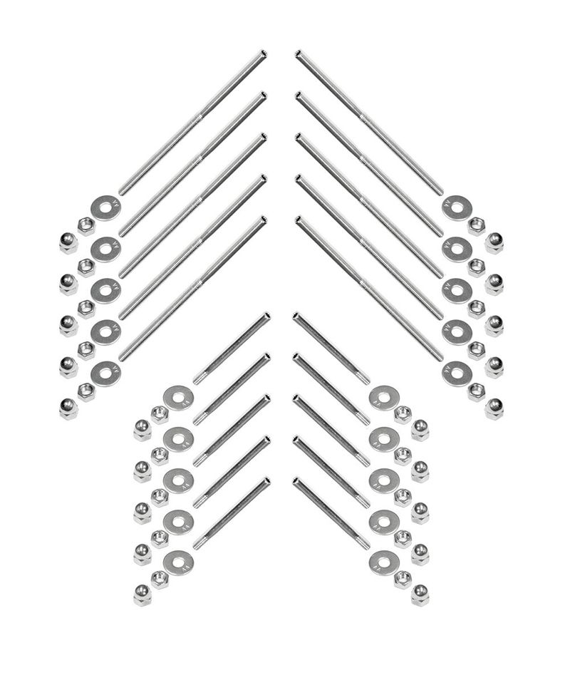 Cable Railing Kit 10 Cable End Fitting Assemblies