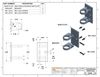 Fascia (Side) 2-Hole Rectangular Mounting Bracket for 2in OD Round Stainless Steel Railing System