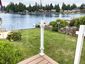 White Aluminum Glass Railing - Bonney Lake, WA