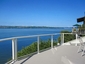 White Aluminum Glass Railing - Camano Island, WA