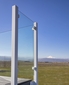 White Aluminum Glass Railing - Dallesport, WA
