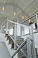 Silver Aluminum Glass Railing - Lincoln City, OR