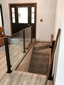 Black Aluminum Glass Railing - Ravenna, MI