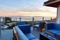 Silver Aluminum Glass Railing - San Pedro, CA